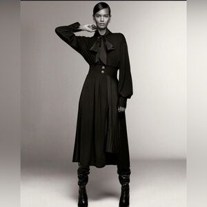 Zara Black Midi Dress